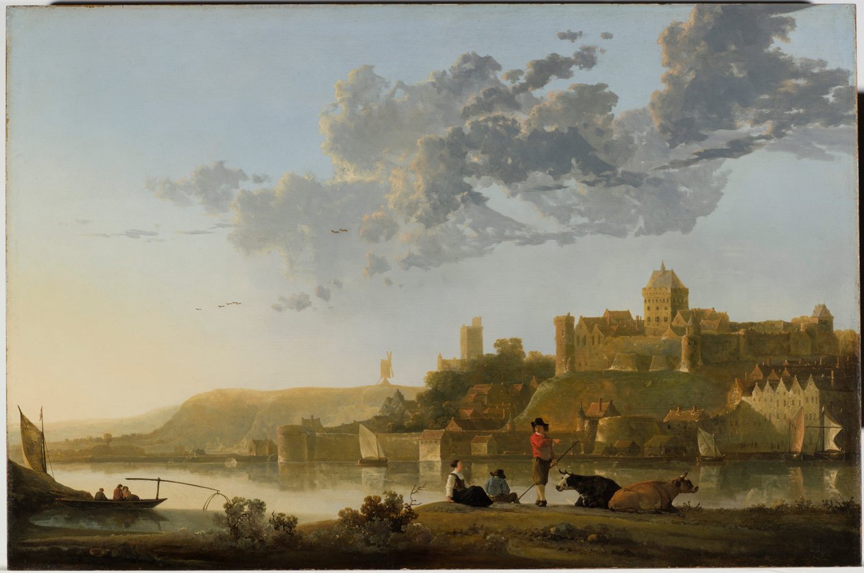 Valkhof i Nijmegen af Aelbert Cuyp