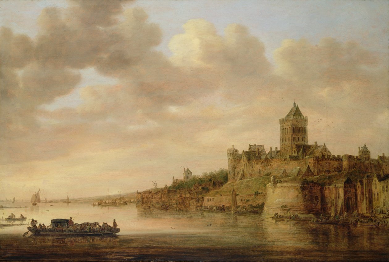 Valkhof i Nijmegen, 1650 af Aelbert Cuyp
