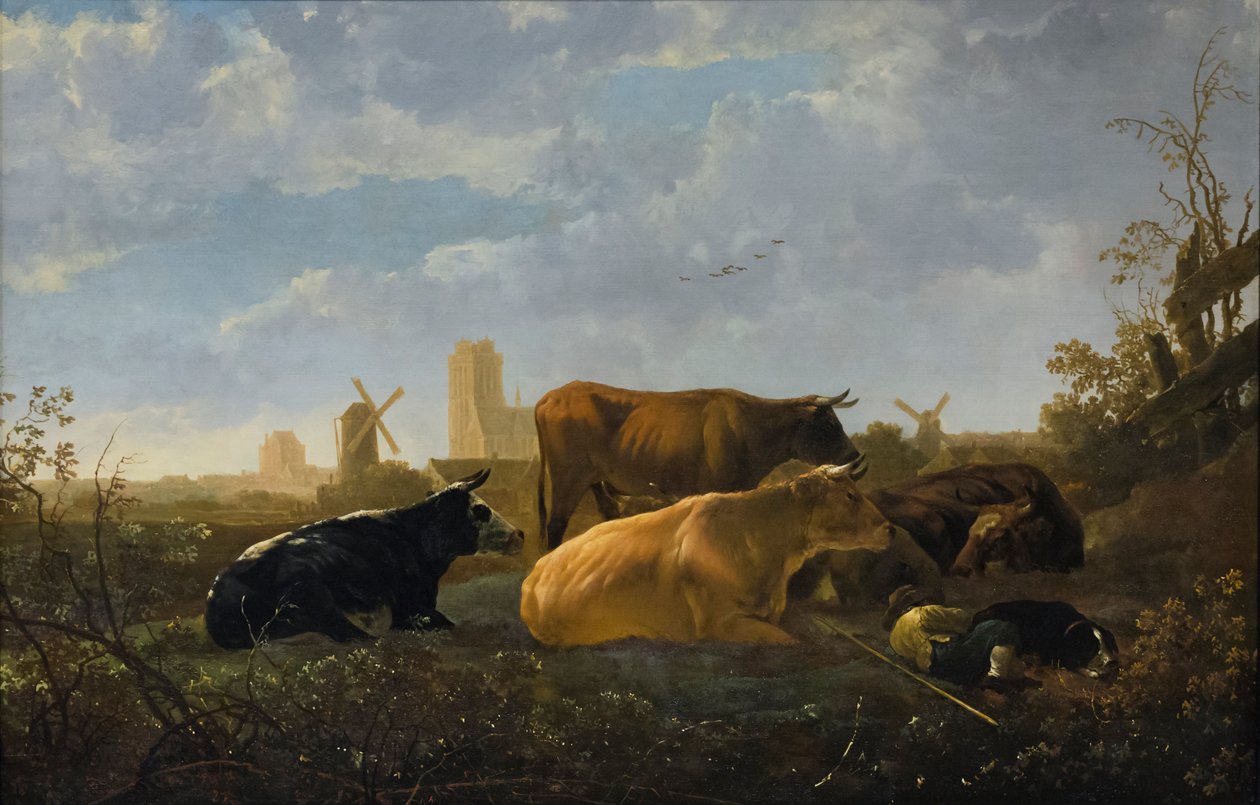 Det lille Dort, ca. 1650-52 (olie på eg) af Aelbert Cuyp
