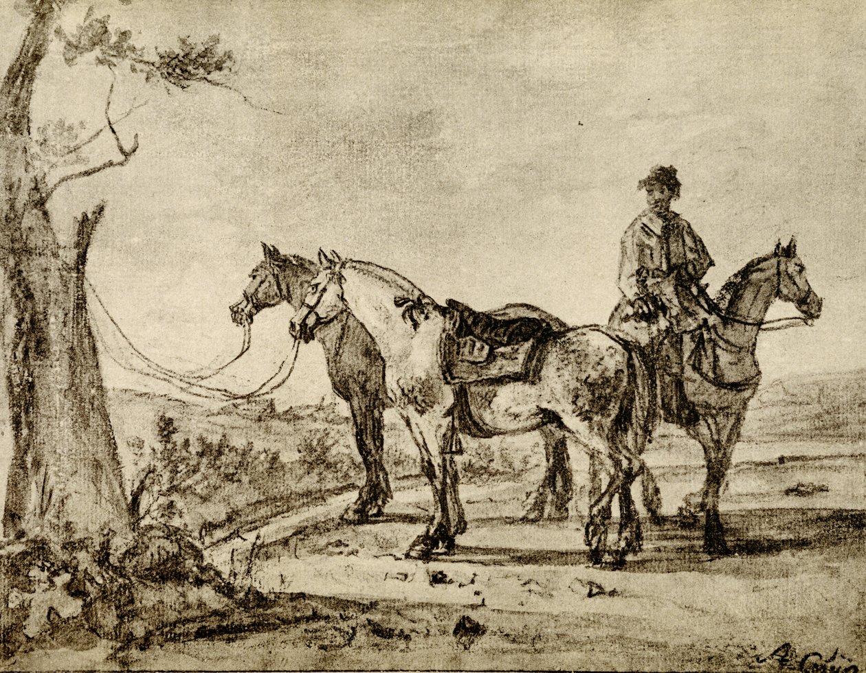 Tre heste af Aelbert Cuyp