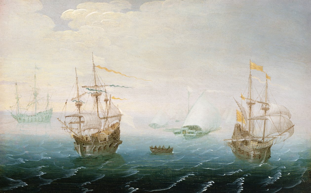 Forsendelse på Stormy Seas af Aert van Antum