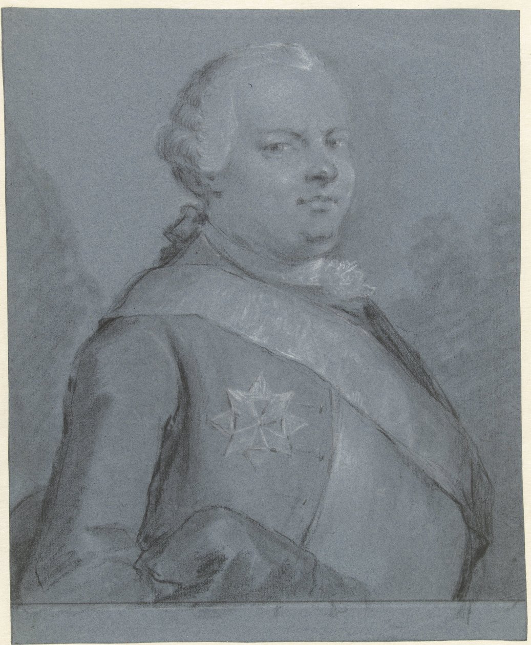 Portræt af Louis Ernst, hertug af Brunswick-Wolfenbüttel af Aert Schouman