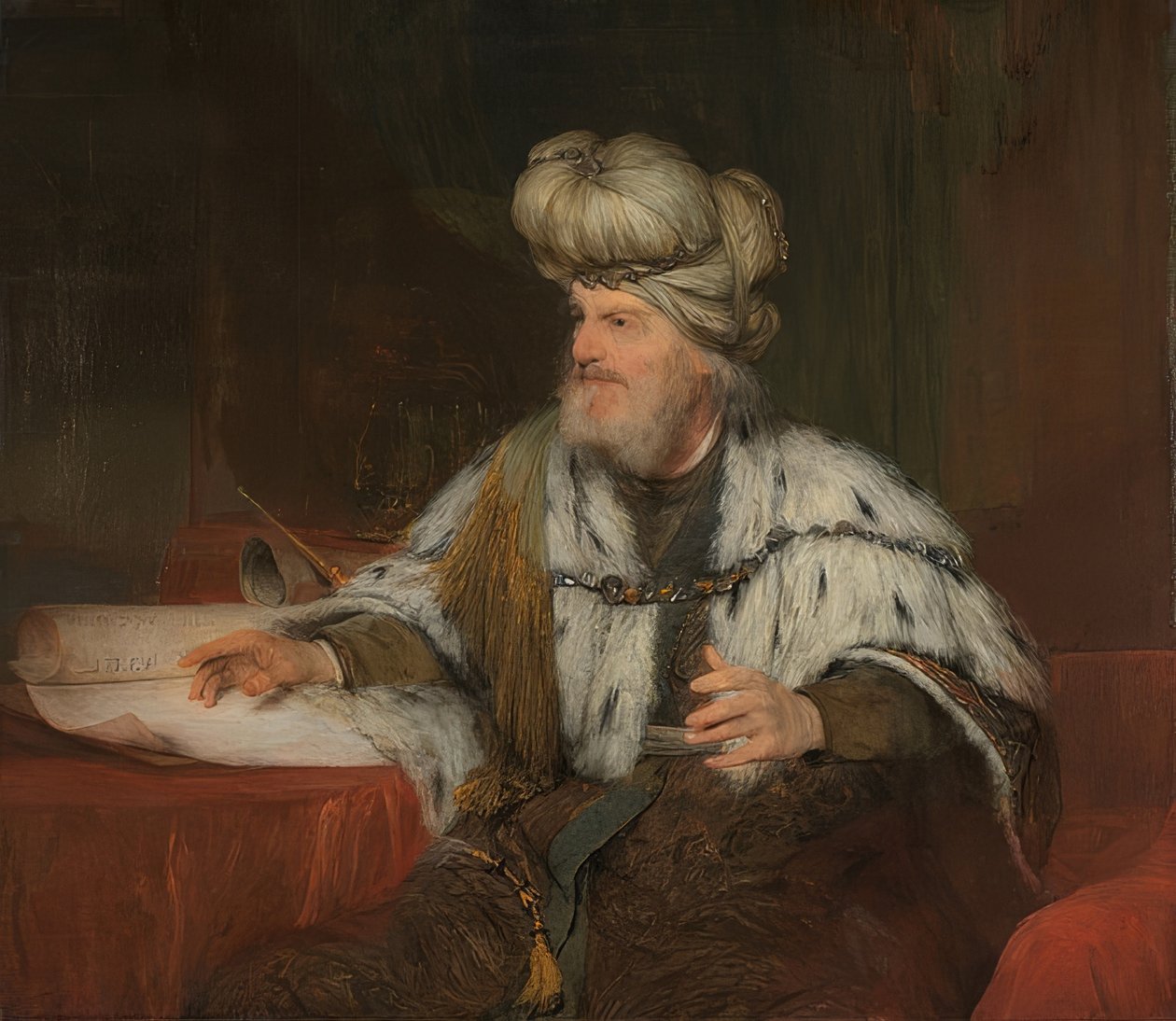 Kong David. 1680-85 af Aernt de Gelder