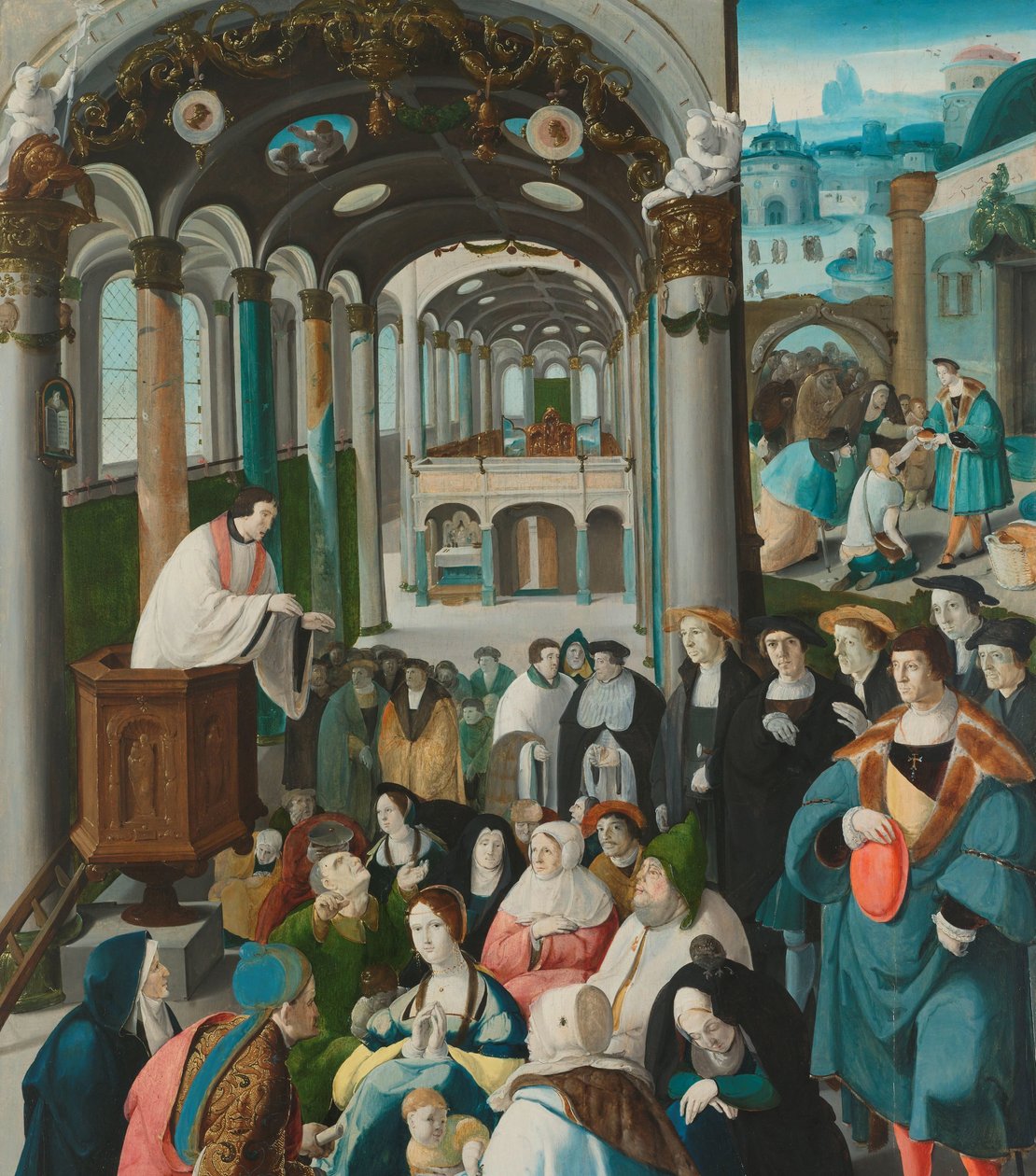 Sankt Anthonys kaldelse Sankt Anthonys kaldelse af Aertgen Claesz van Leyden