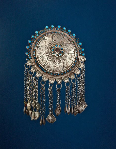 Kjole ornament, Gardez (sølv) af Afghan School