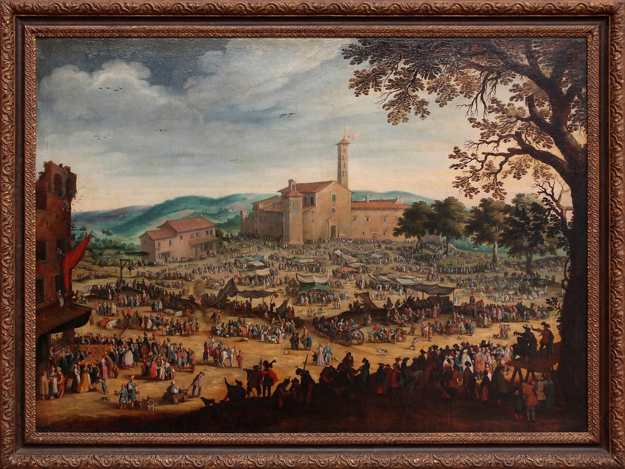 Messen Impruneta af After Jacques Callot