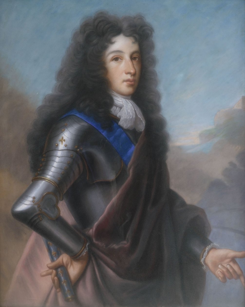 Portræt af Louis af Frankrig, hertug af Bourgogne (1682-1712) af After Joseph Vivien