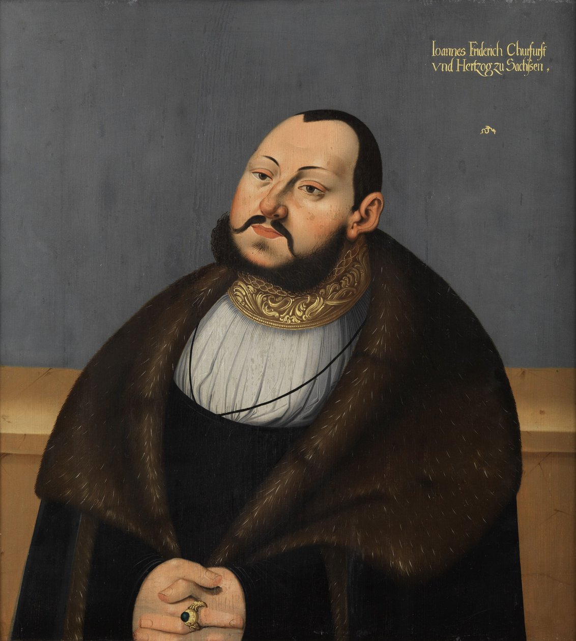 Kurfyrst Johann Friedrich af Sachsen af after Lucas Cranach the Elder