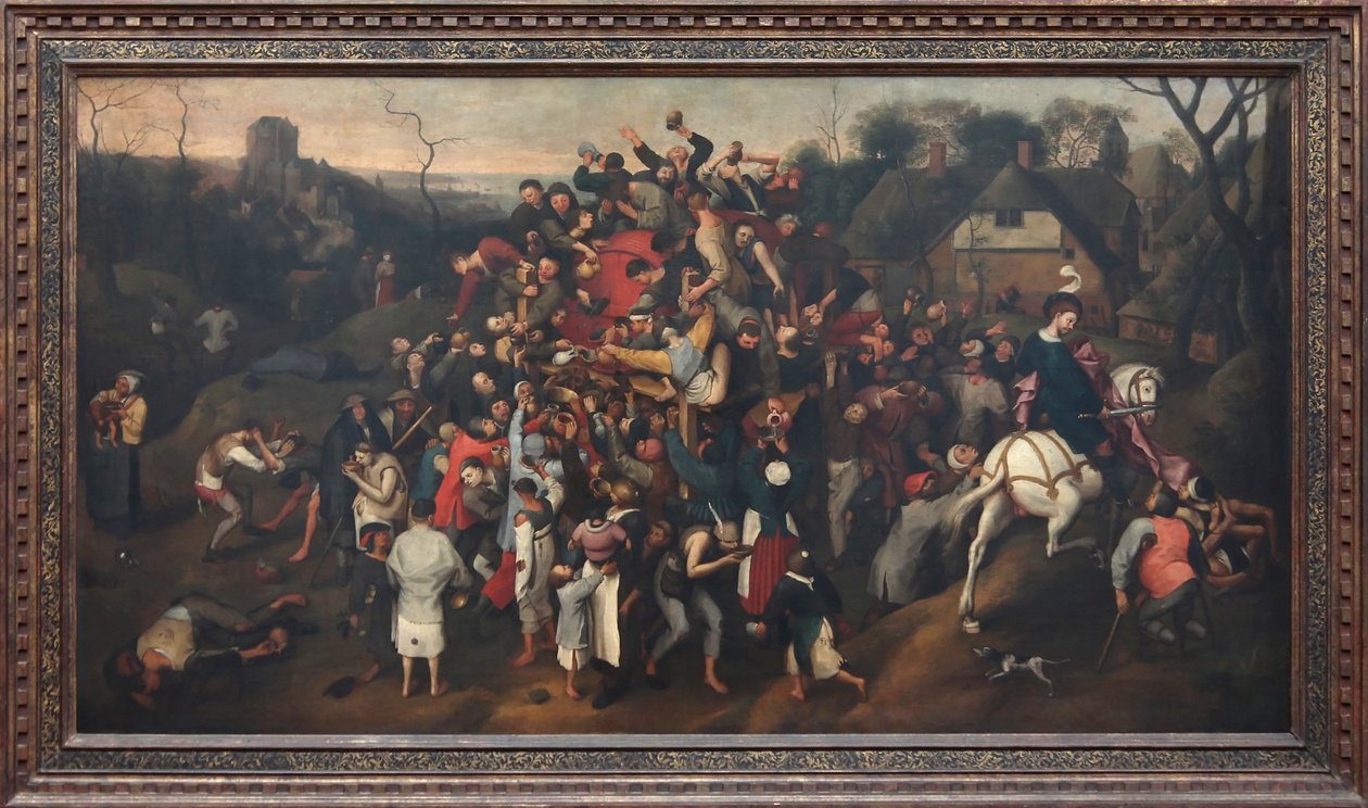 Saint-Martin vin af After Pieter Brueghel the Elder
