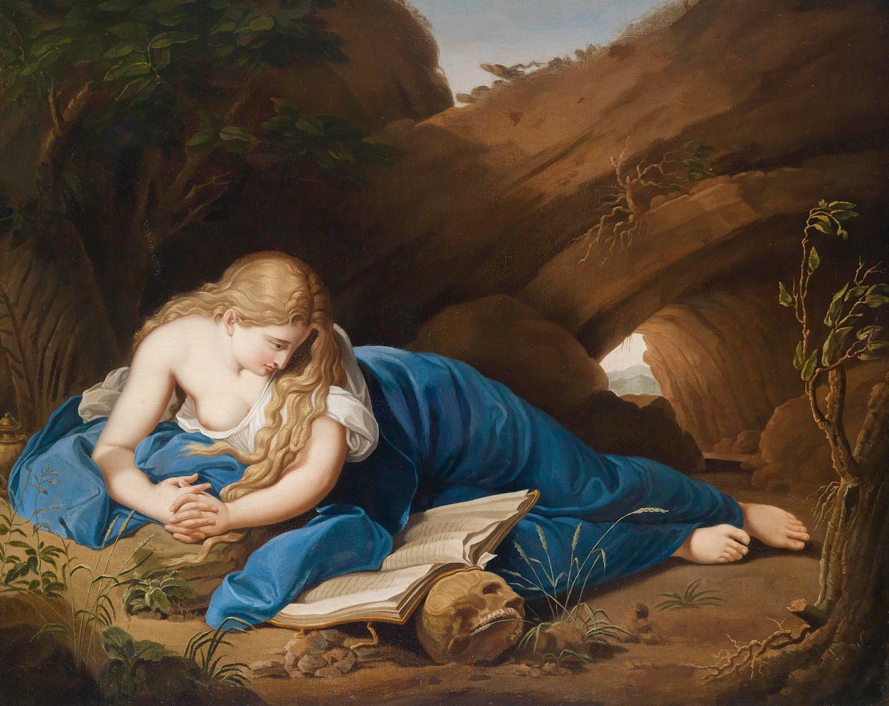 Den angrende Magdalena af Pompeo Batoni