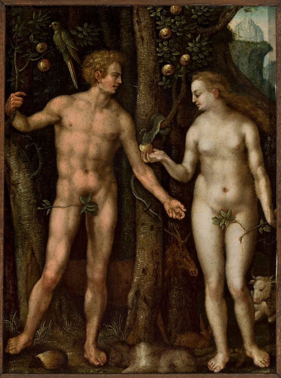 Polsk:  Adam i Ewa Adam og Eva af After Albrecht Dürer
