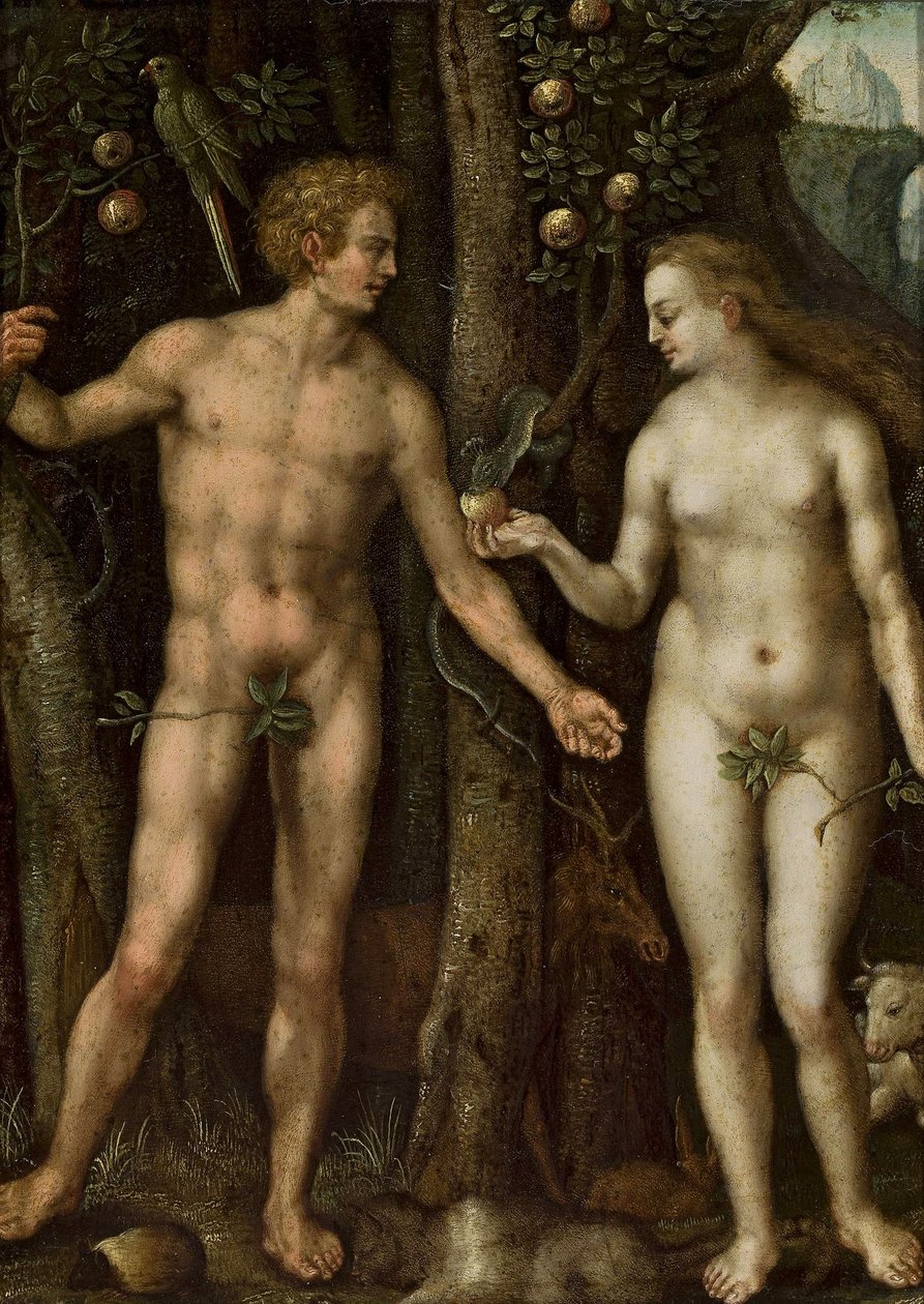 Polsk:  Adam i Ewa Adam og Eva af After Albrecht Dürer