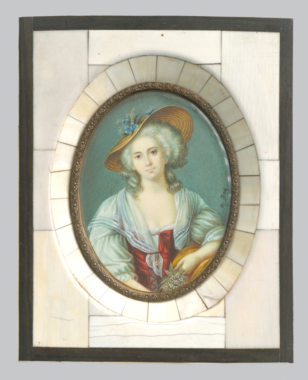 Slovak: Damen med hatten af after Élisabeth Louise Vigée Le Brun