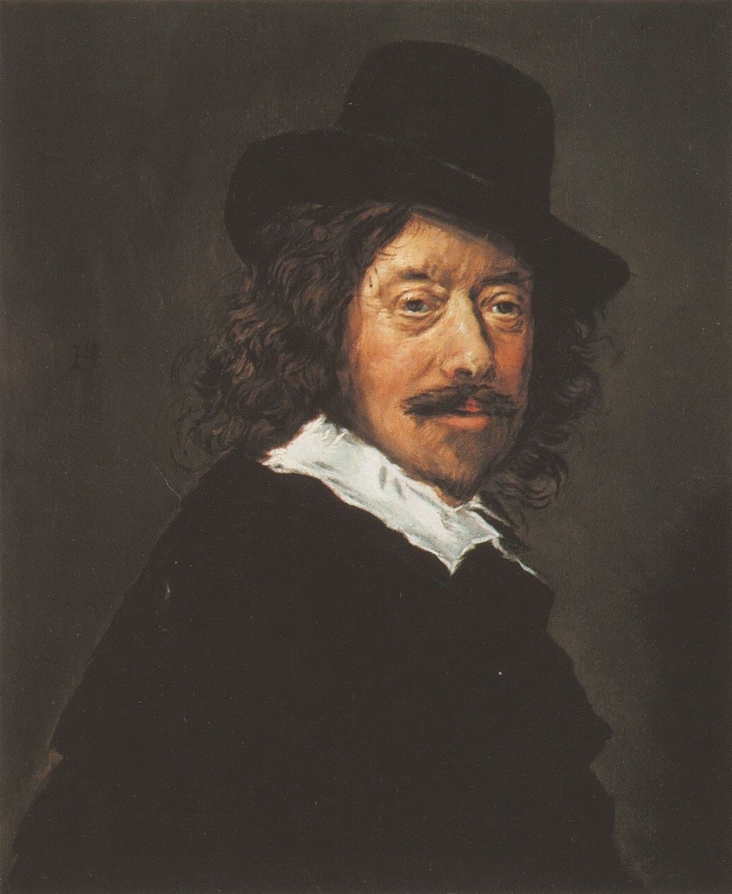 Portræt af Frans Hals (1582/83-1666) af After Frans Hals
