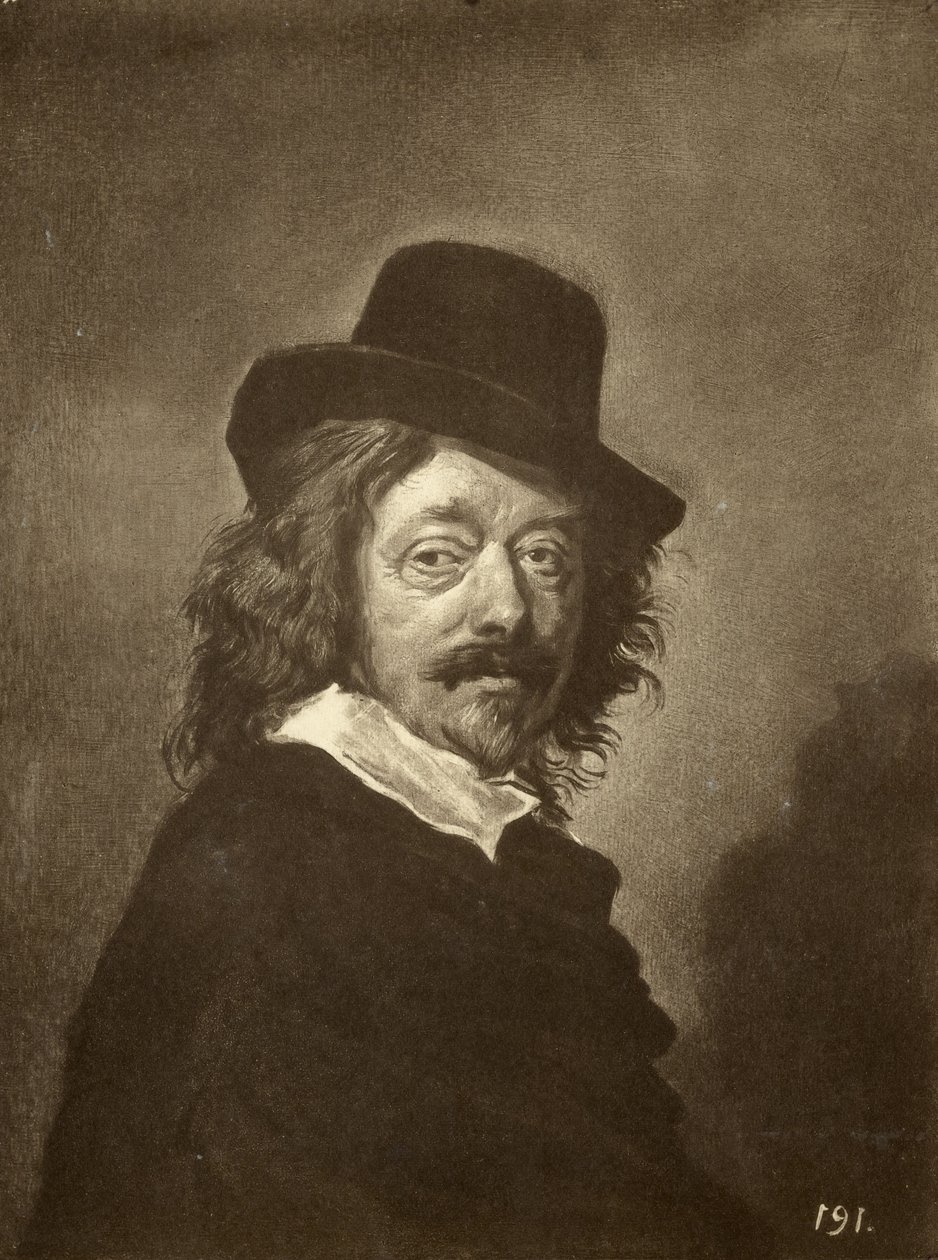 Portræt af Frans Hals (1582/83-1666) af After Frans Hals