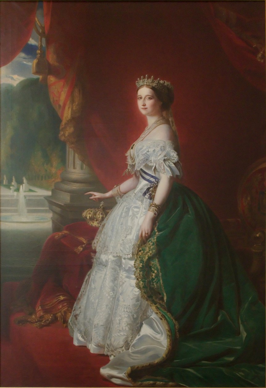 Kejserinde Eugenie af after Franz Xaver Winterhalter