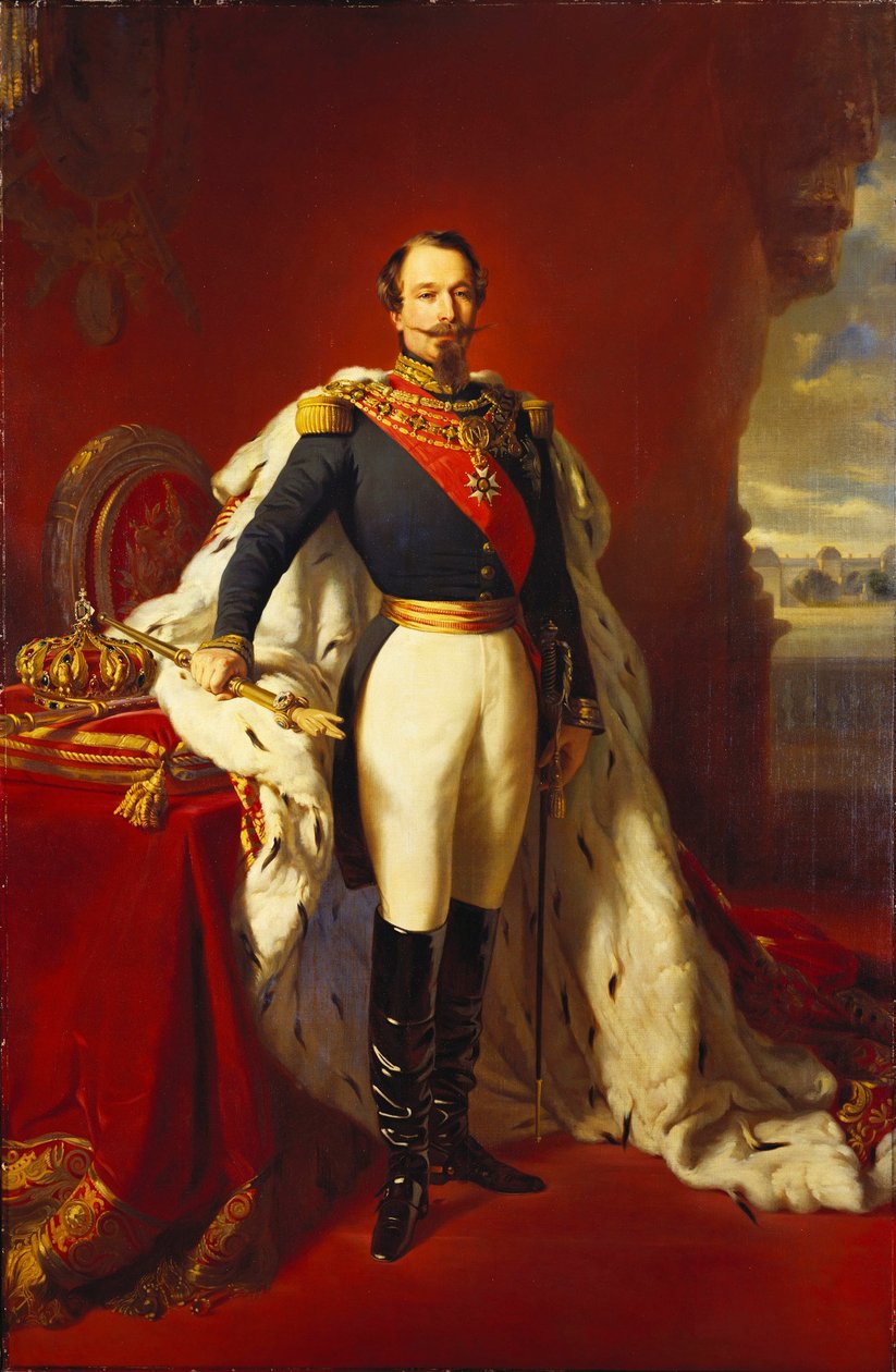 Napoleon III (1808-73), kejser af Frankrig af after Franz Xaver Winterhalter