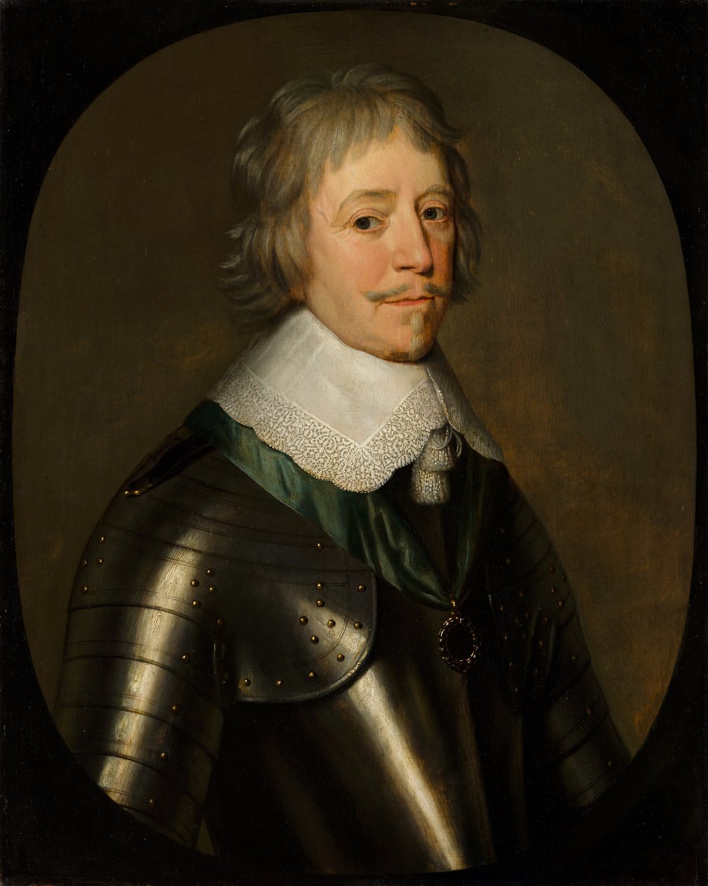 Portræt af Frederik Henrik (1584-1647) af After Gerard van Honthorst