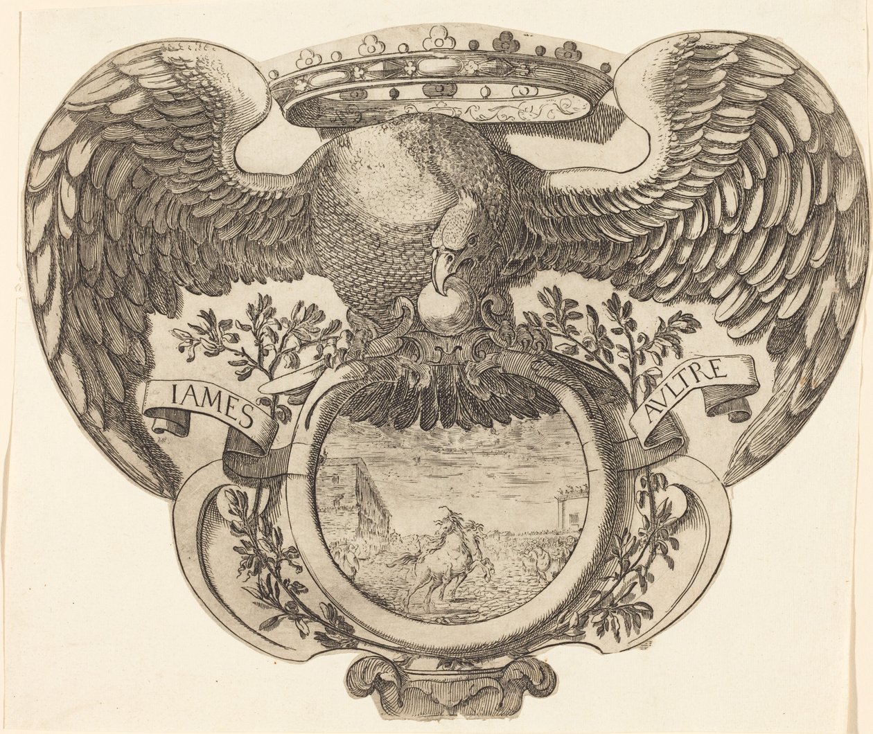 Våbenskjold af After Jacques Callot