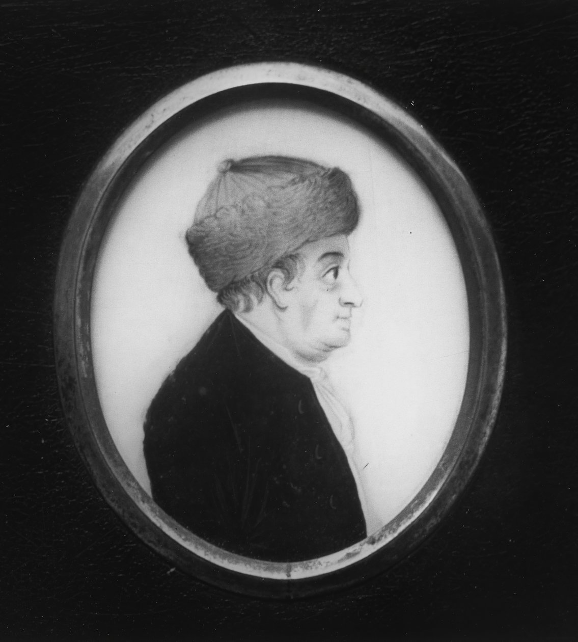 Plaketportræt af Benjamin Franklin, 1776-1883. af After Jean Baptiste Nini