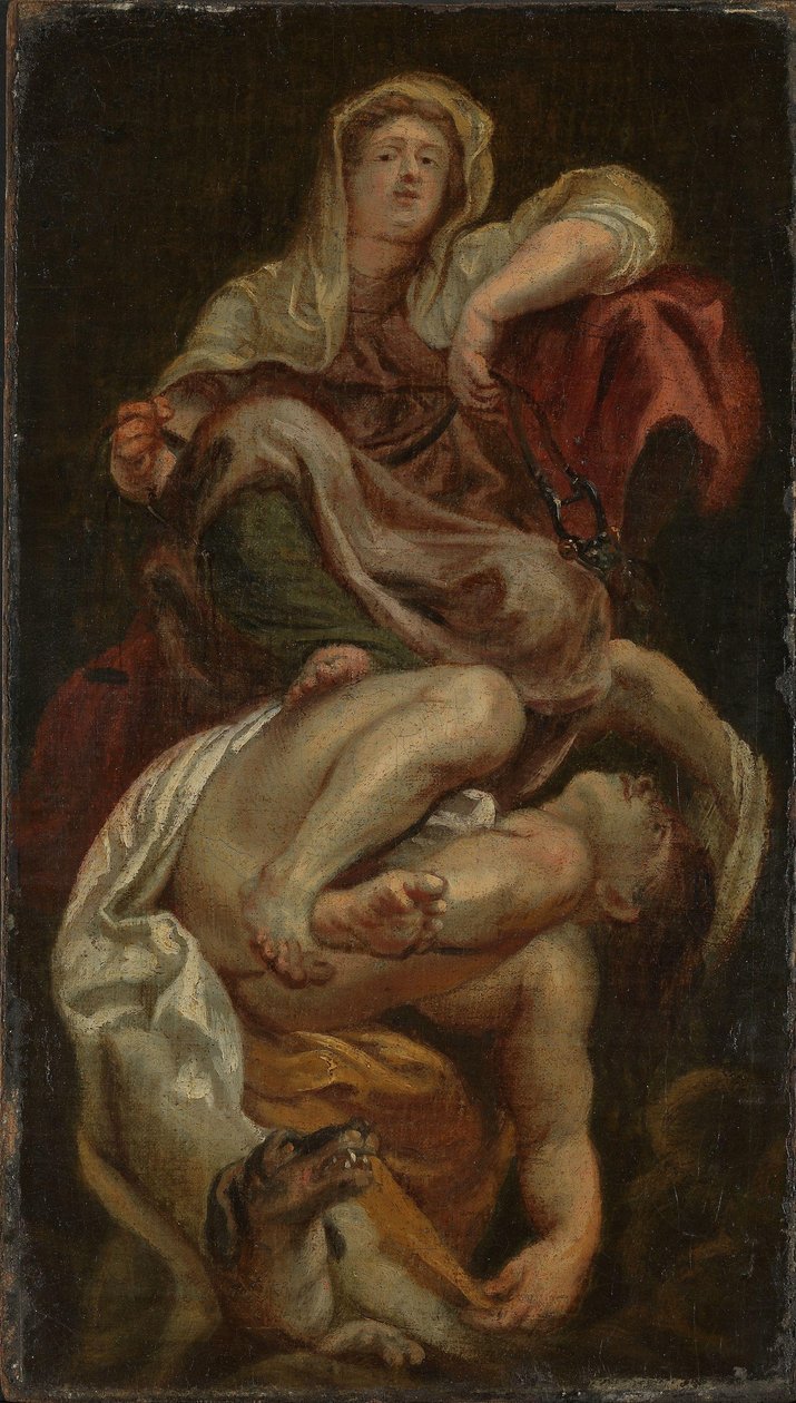 Afholdenhed sejrer over uoplagthed af after Peter Paul Rubens