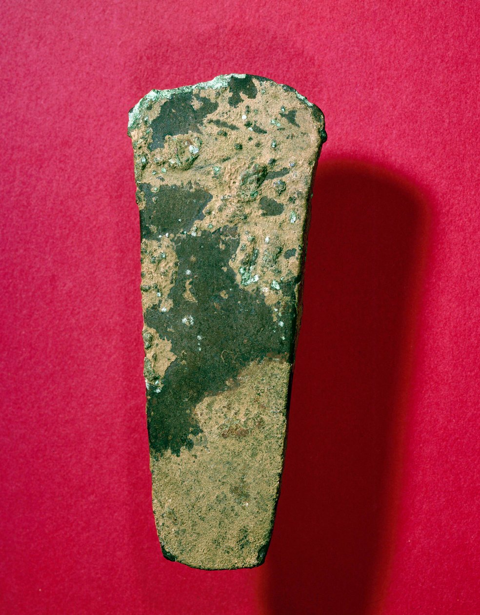 Gallisk kunst: kobberøkse fra bronzealderen, 800 f.Kr. Saint Germain en Laye, Museum of National Archaeology af Age Bronze