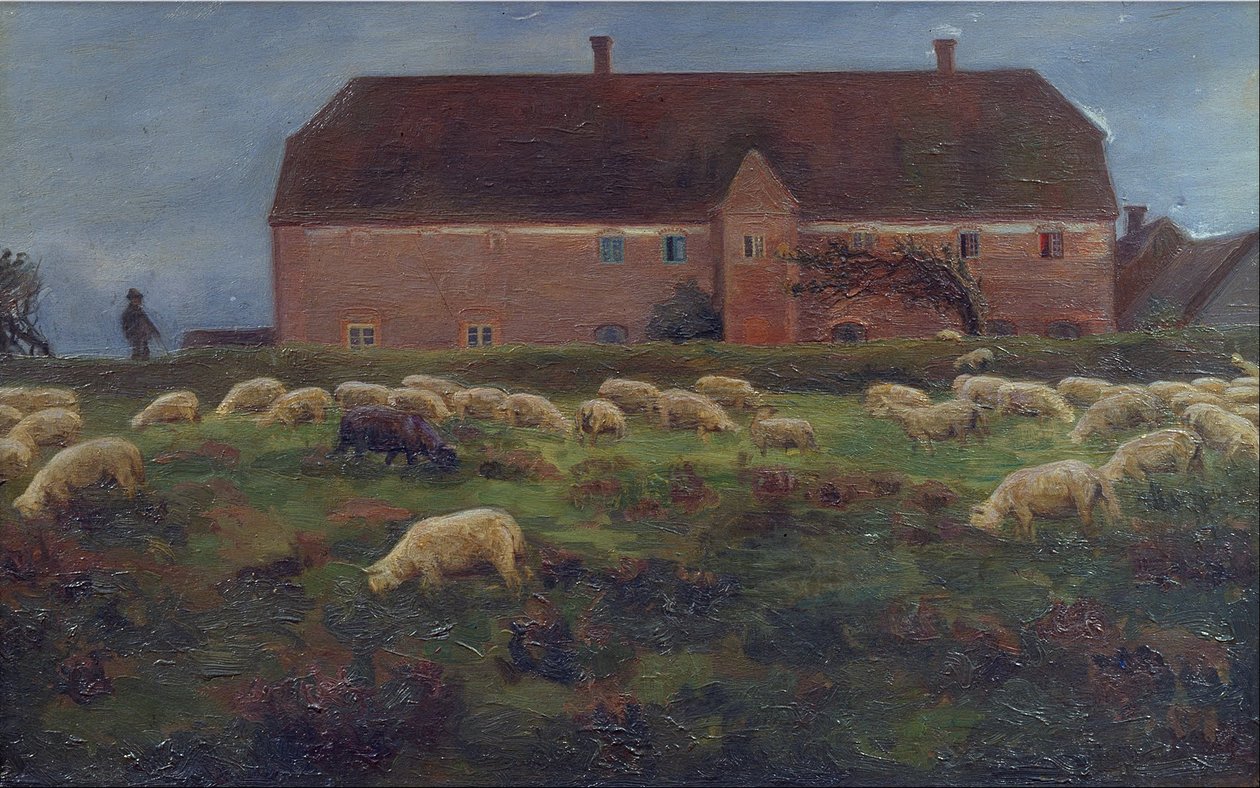 Herregården Kaas i Salling af Agnes Slott Møller