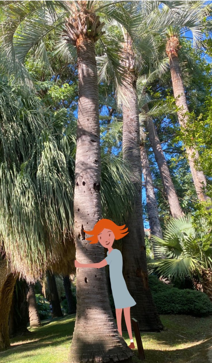 Hug, 2023 (digital kunst på fotografi) af Agnes Girardon