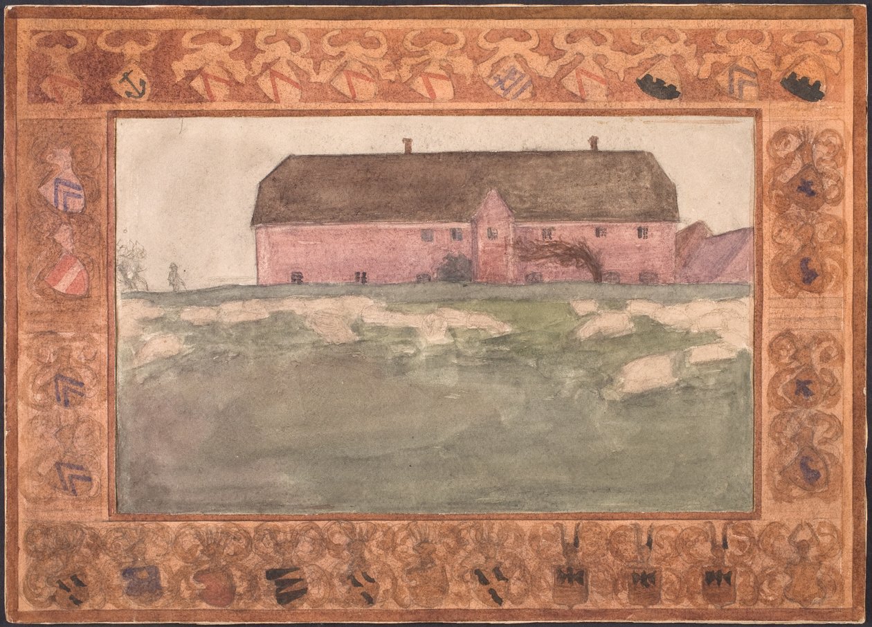 Herregården Kaas af Agnes Slott Møller