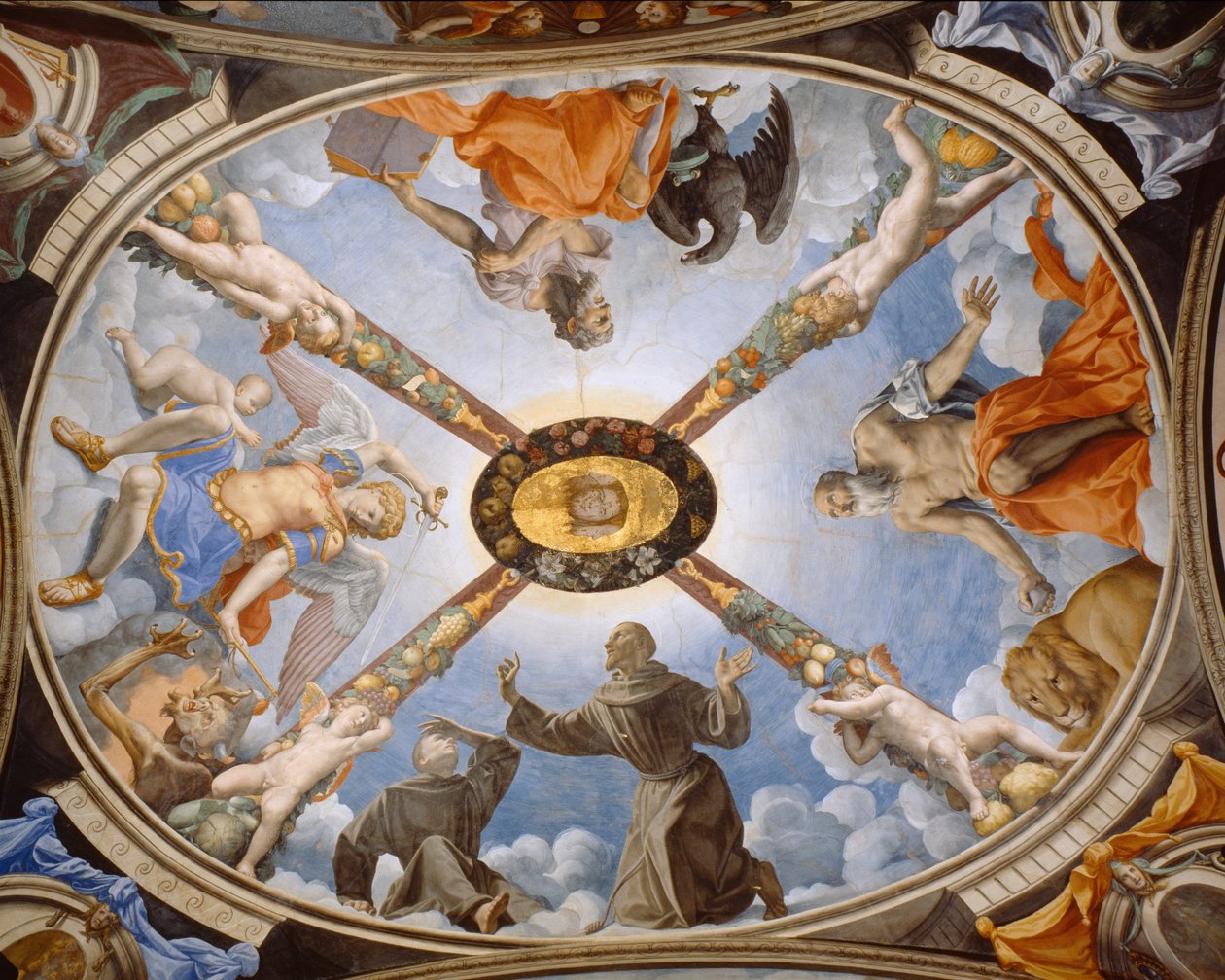 Loftet på Kapellet i Eleonora i Toledo af Agnolo Bronzino