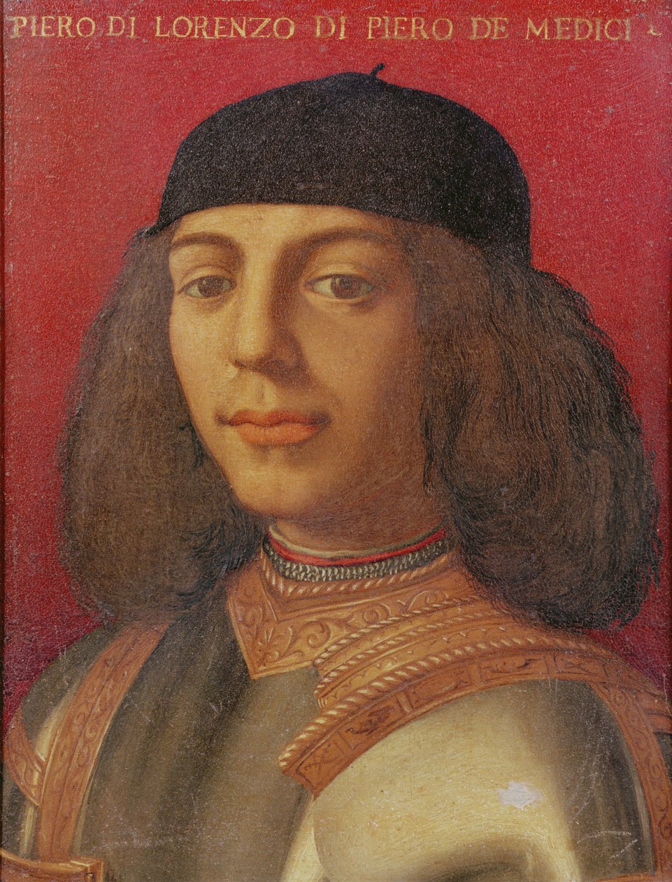 Portræt af Piero af Lorenzo de Medici af Agnolo Bronzino