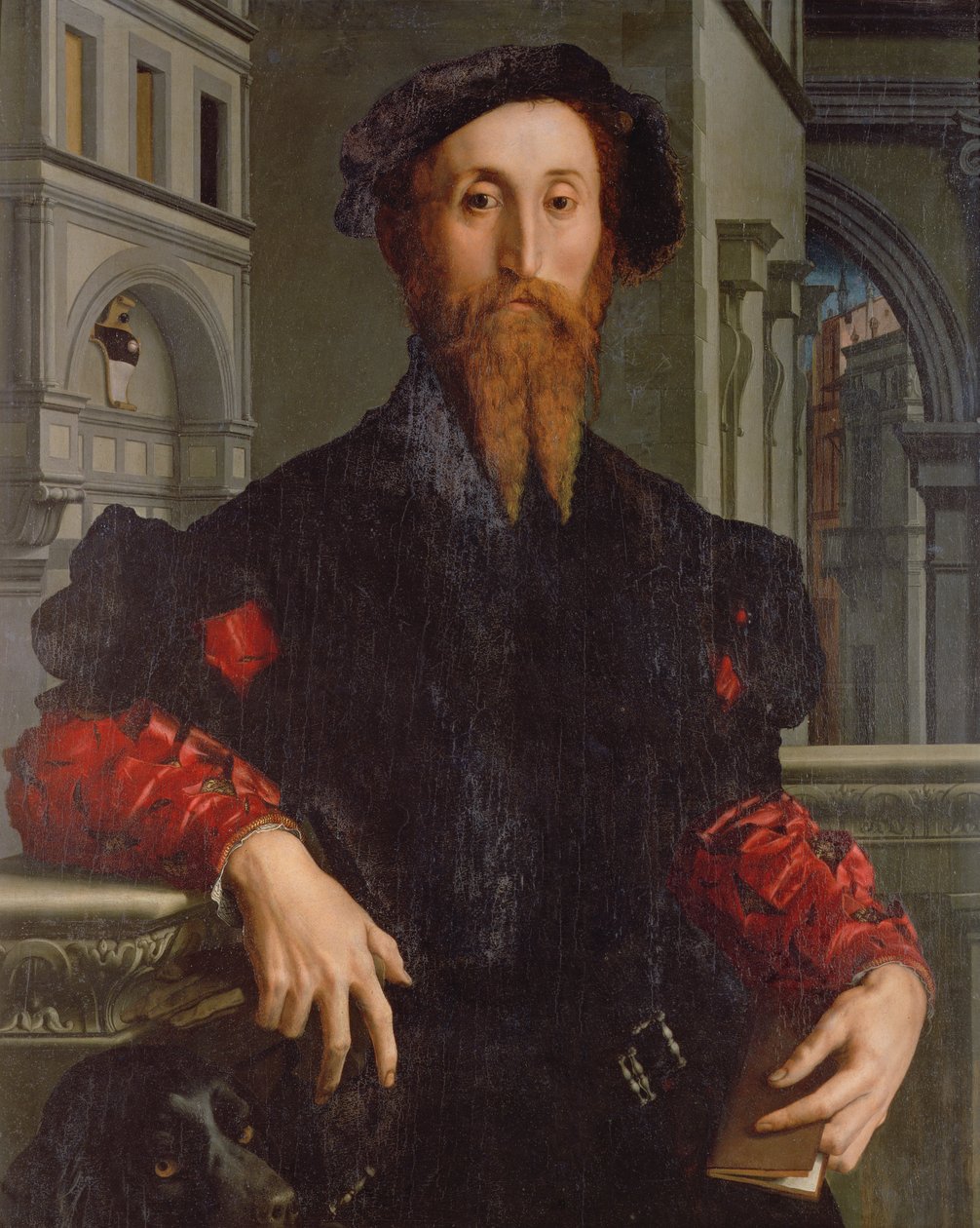 Portræt af Signor Panciatichi Bartolomeo, ca. 1540 af Agnolo Bronzino
