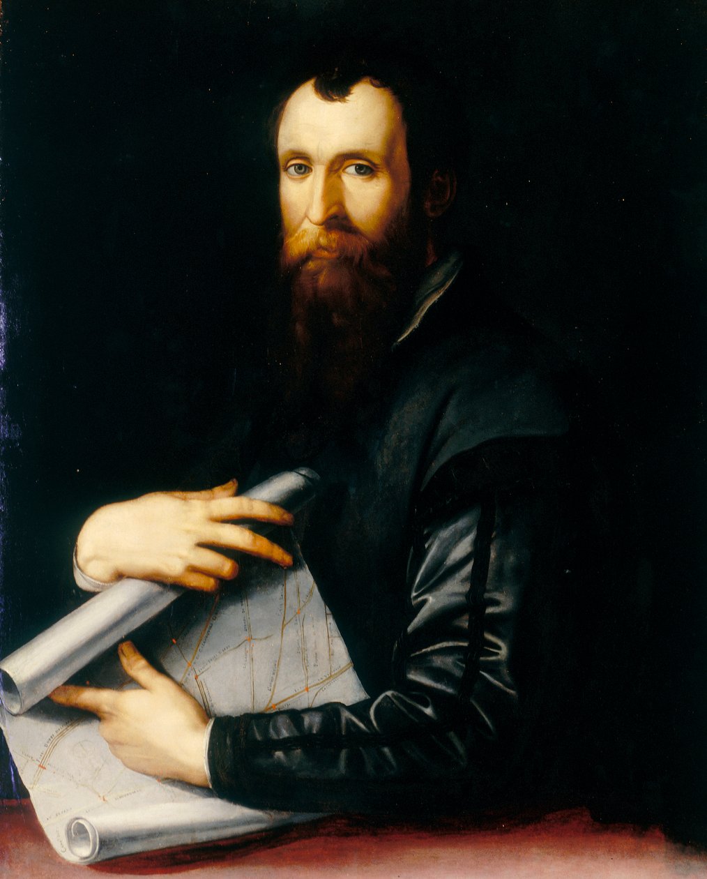 Portræt af ingeniøren Luca Martina af Agnolo Bronzino