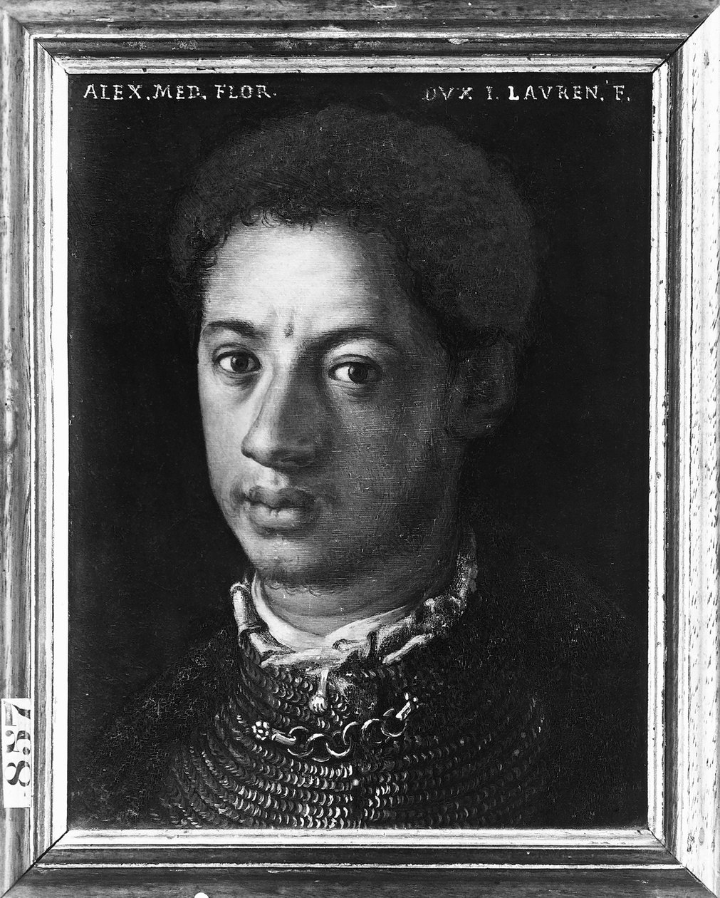 Alessandro de Medici 8: Alessandro de Medici (1510-37); af Agnolo Bronzino