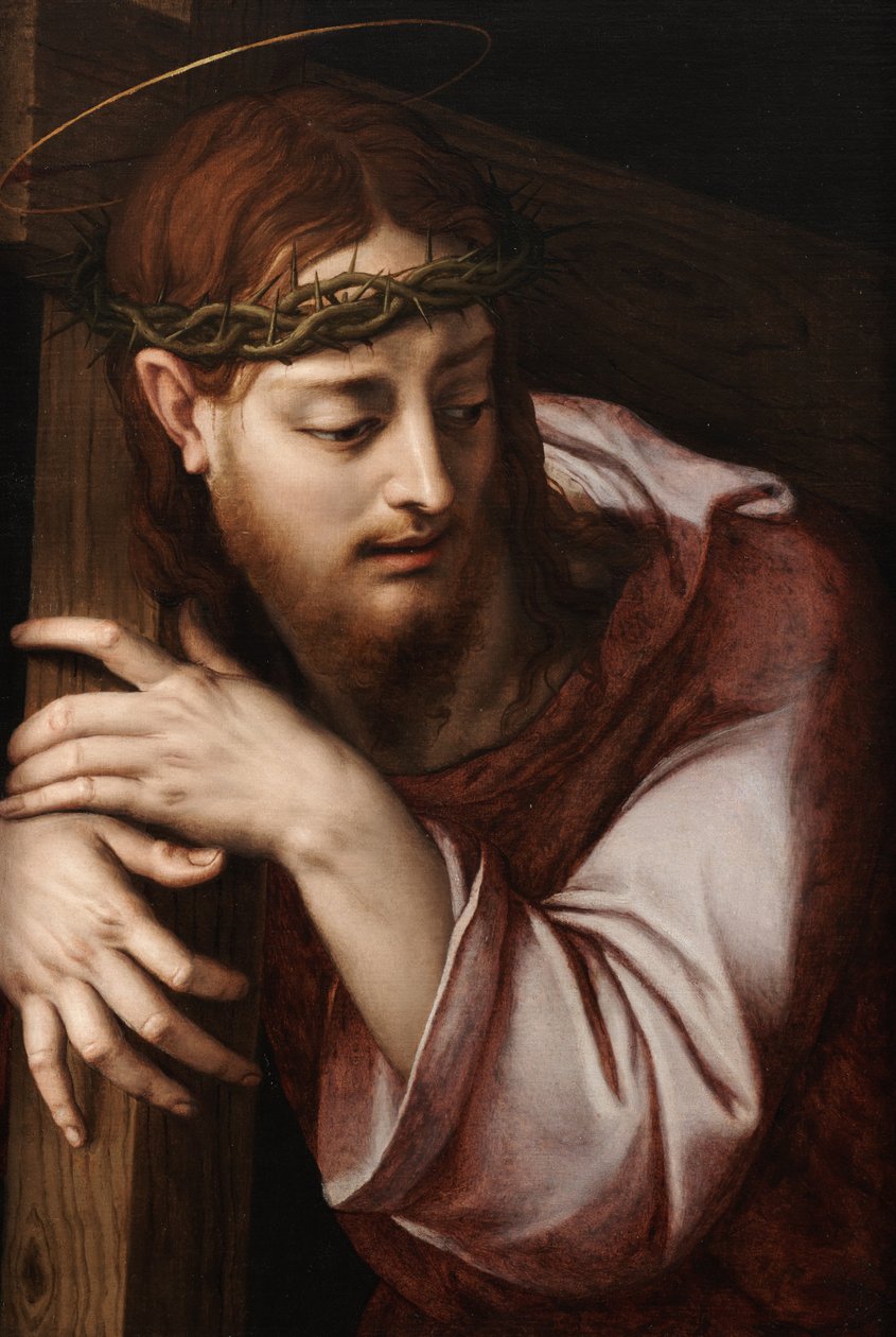 Kristus bærer korset af Agnolo Bronzino