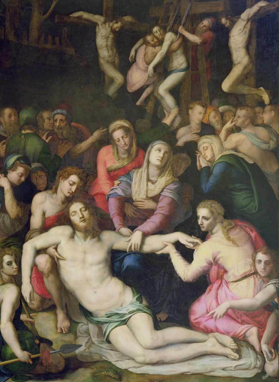 Afsætning fra korset af Agnolo Bronzino