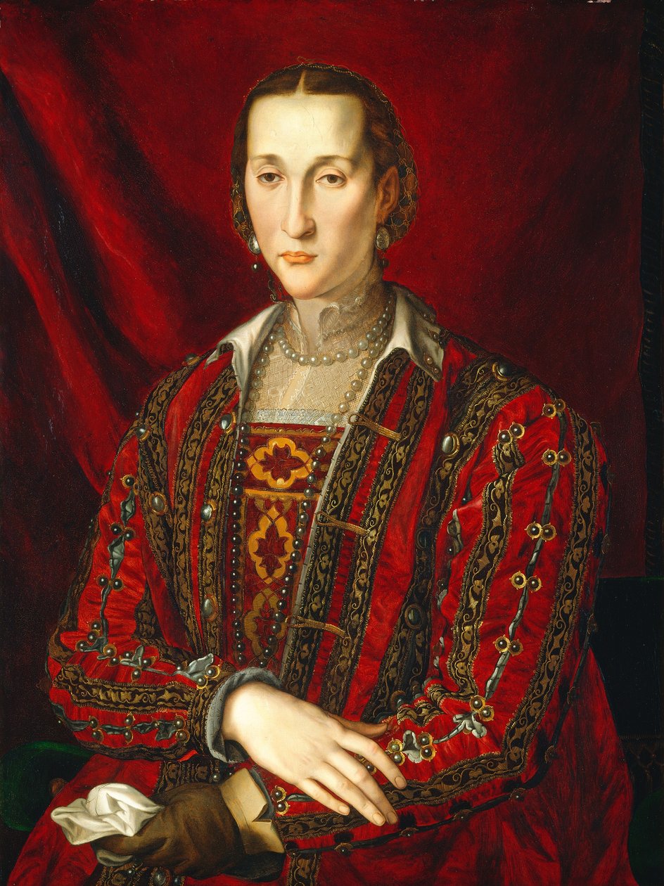 Eleanor af Toledo, ca. 1560. af Agnolo Bronzino