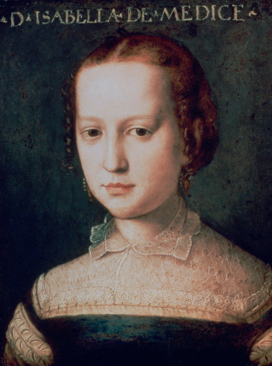 Isabella de Medici, 1500-tallet af Agnolo Bronzino