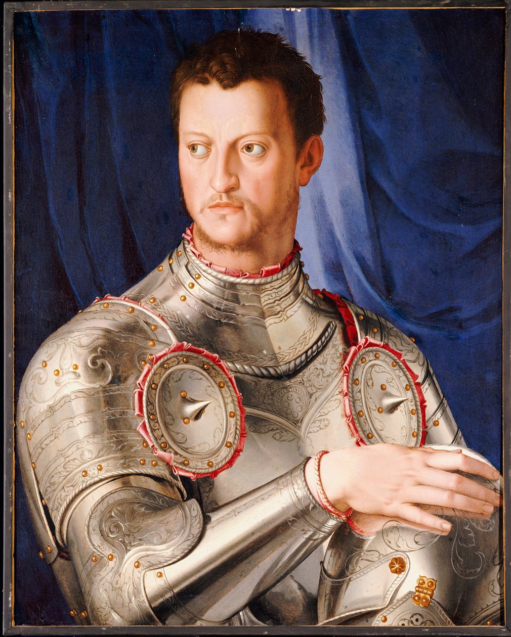 Portræt af Cosimo I de "Medici, ca. 1545 af Agnolo Bronzino