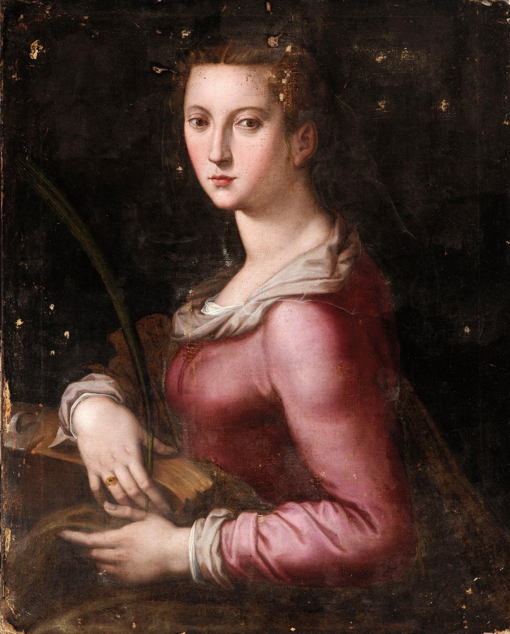 Sankt Katharina af Alexandria af Agnolo Bronzino