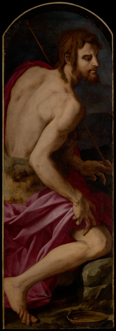 Johannes der Täufer af Agnolo Bronzino