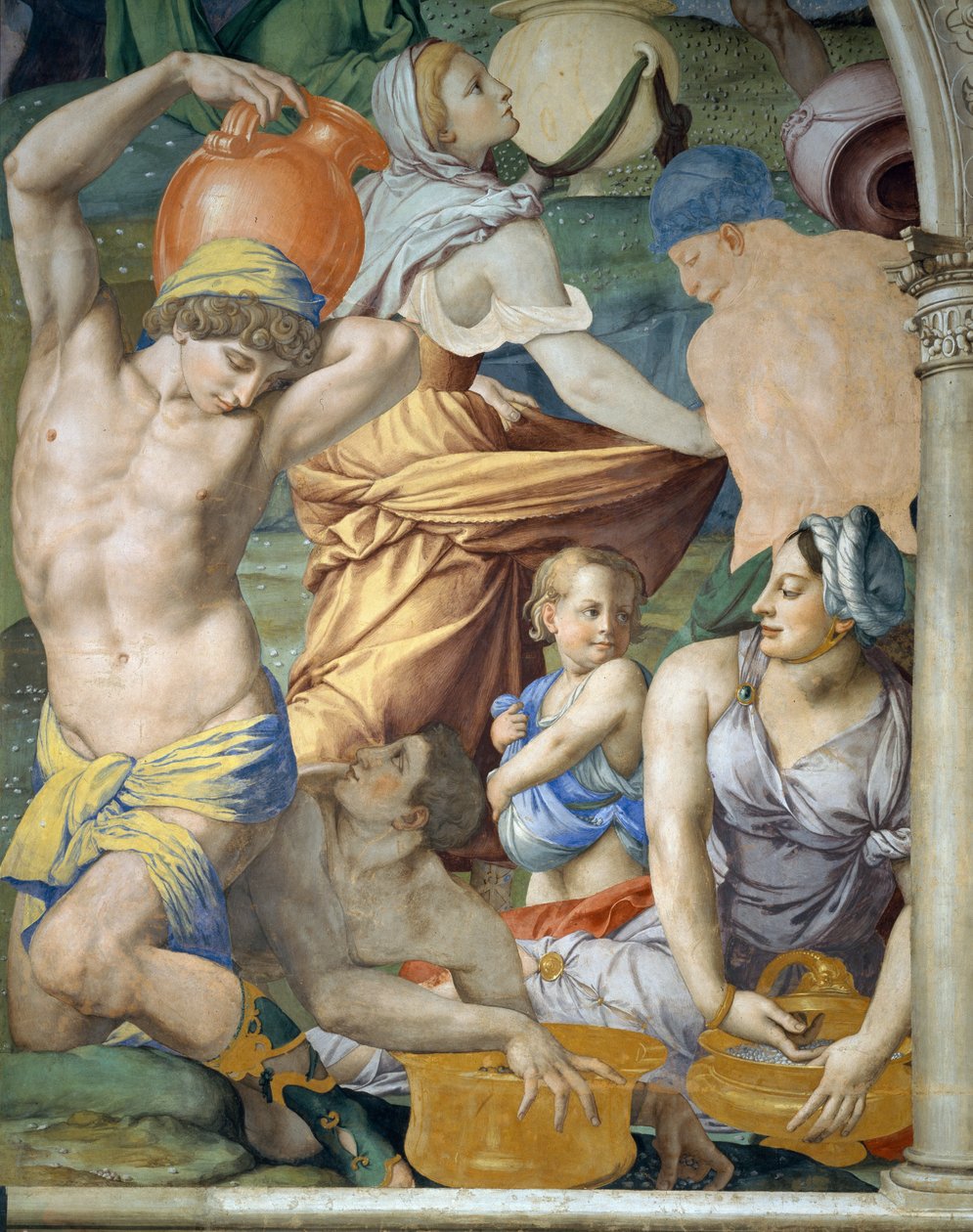 Mannaens fald af Agnolo Bronzino