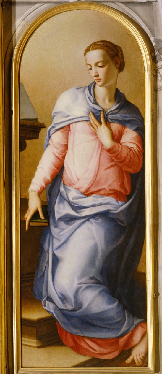 Bebudelsens jomfru af Agnolo Bronzino