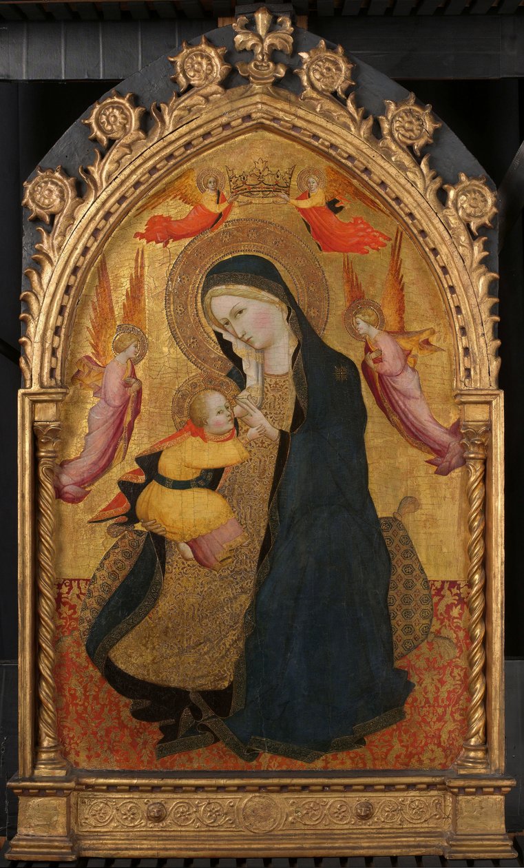 Ydmyghedens Madonna Madonna of Ydmygheden (Ydmyghedens Madonna) af Agnolo Gaddi (circle of)