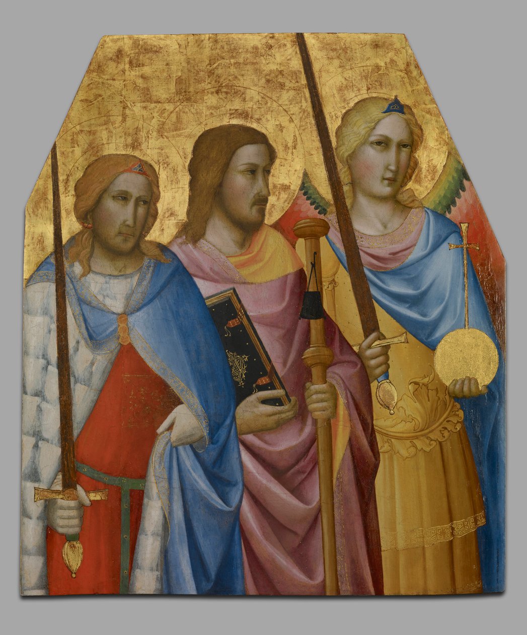 Helgenerne Julian, James og Michael af Agnolo Gaddi
