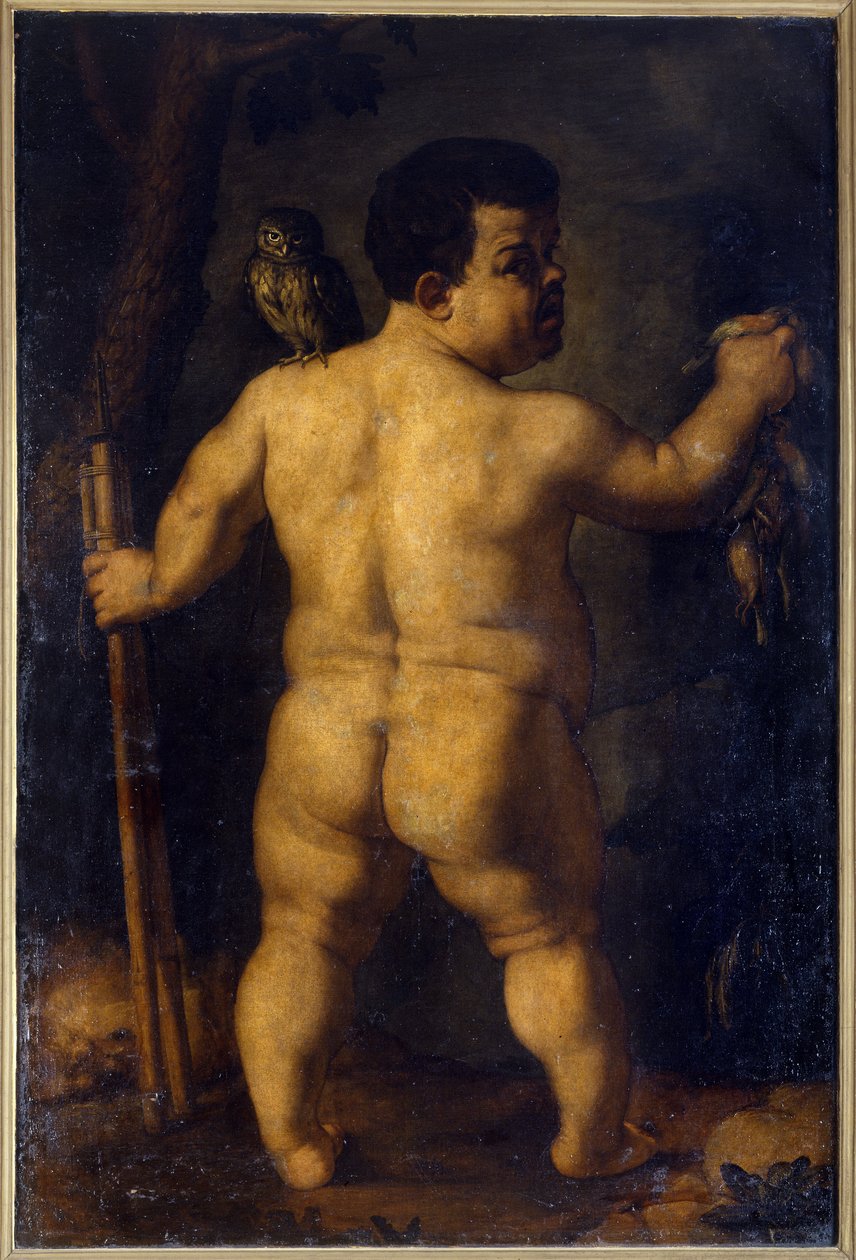 Dværg Morgante. Portræt af en af ​​de mest berømte dværge ved Cosimo I de Medicis hof (anden halvdel af det 16. århundrede). Maleri af Agnolo Allori, kendt som Bronzino (1503 - 1572) af Agnolo Bronzino