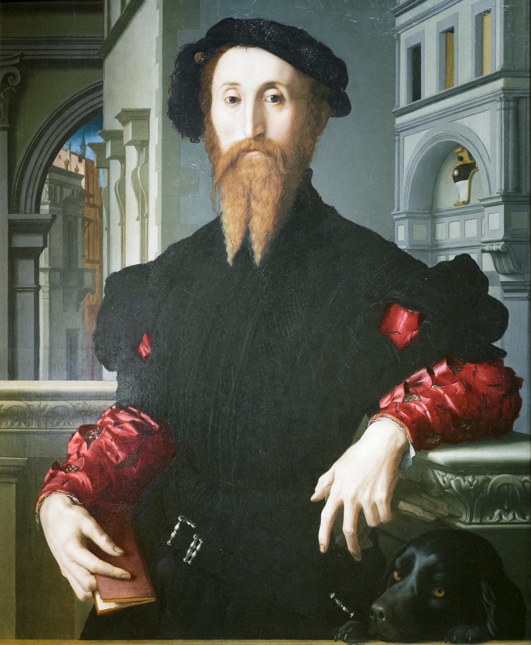 Portræt af Bartolomeo Panciatichi af Agnolo Bronzino
