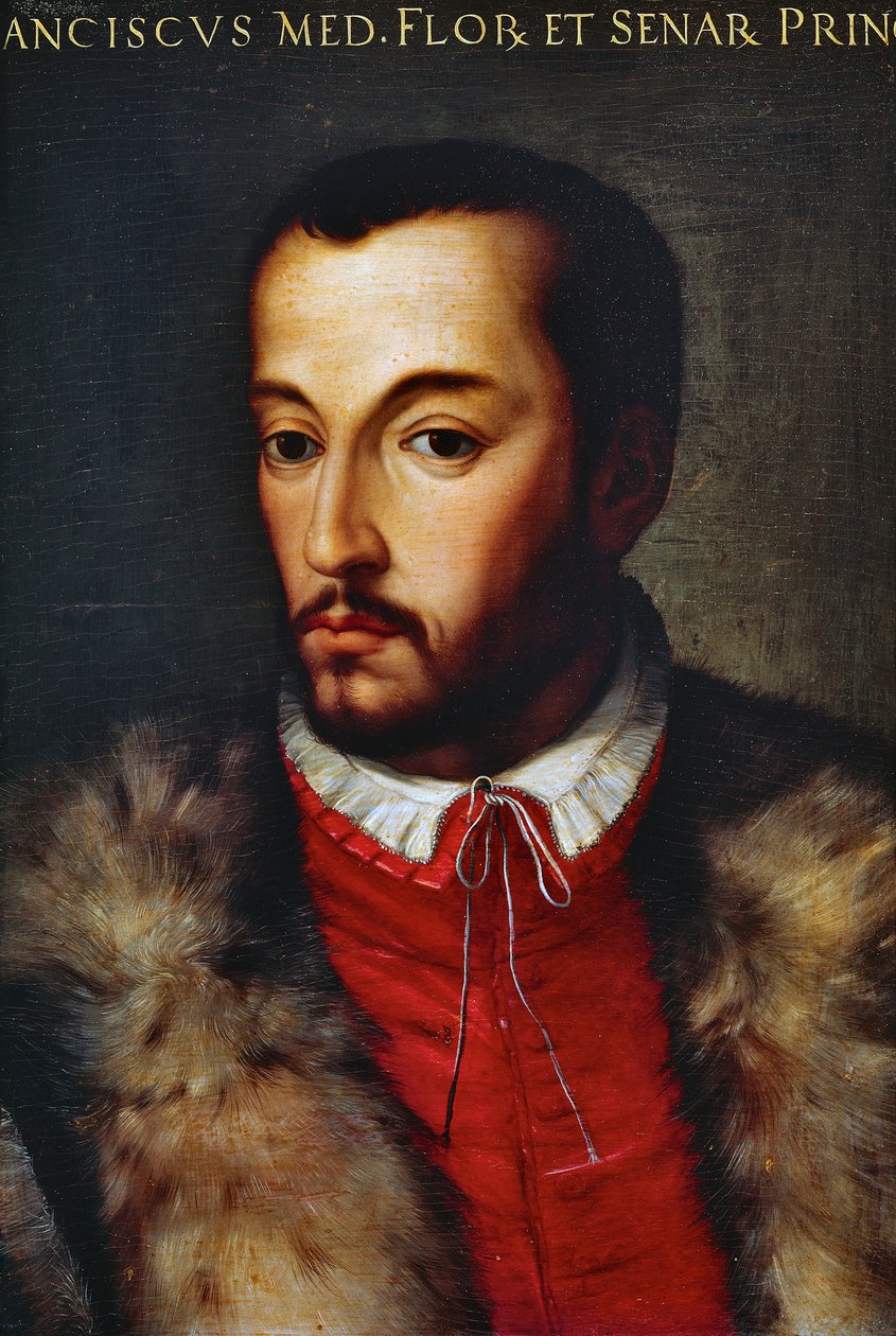 Portræt af Francesco I de Medici (Firenze af Agnolo di Cosimo Bronzino