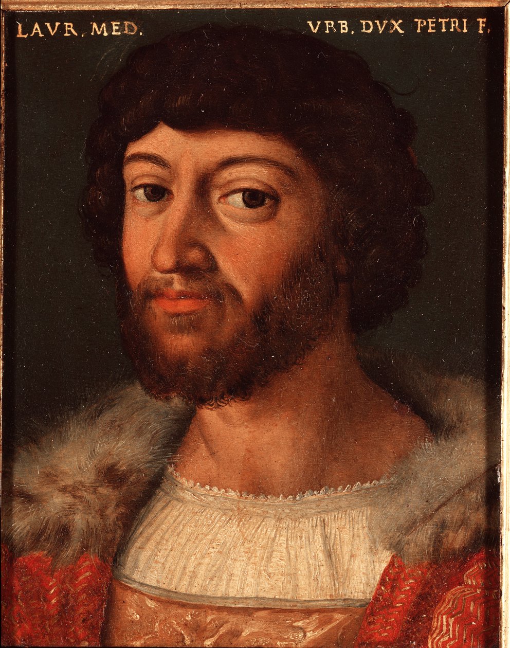 Portræt af Laurent II af Medici (Lorenzo di Piero de 