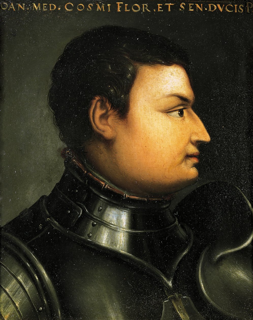 Portræt af Lodovico de Medici også kendt som Giovanni dalle Bande Nere (Forli af Agnolo Bronzino